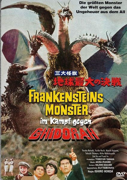 Frankensteins Monster im Kampf gegen Ghidorah (unzensiert) Ishiro Honda